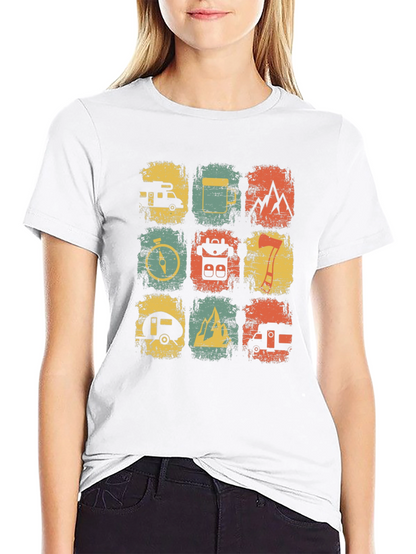 Retro Camping Adventure T-Shirt