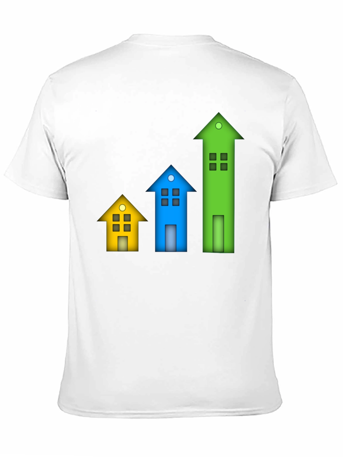 Colorful Growth House T-Shirt