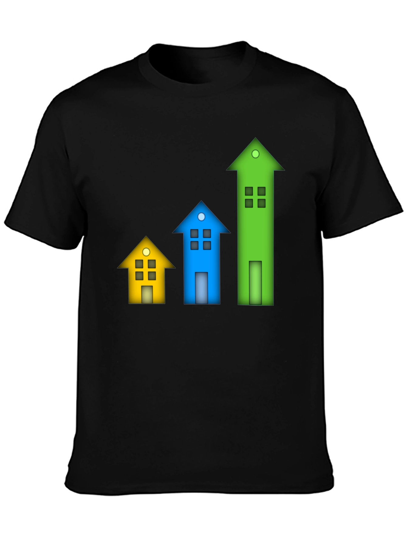 Colorful Growth House T-Shirt