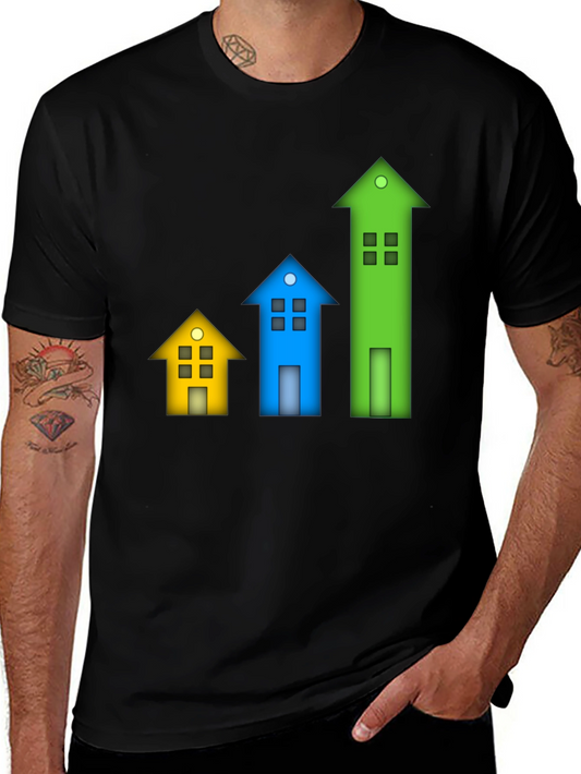 Colorful Growth House T-Shirt