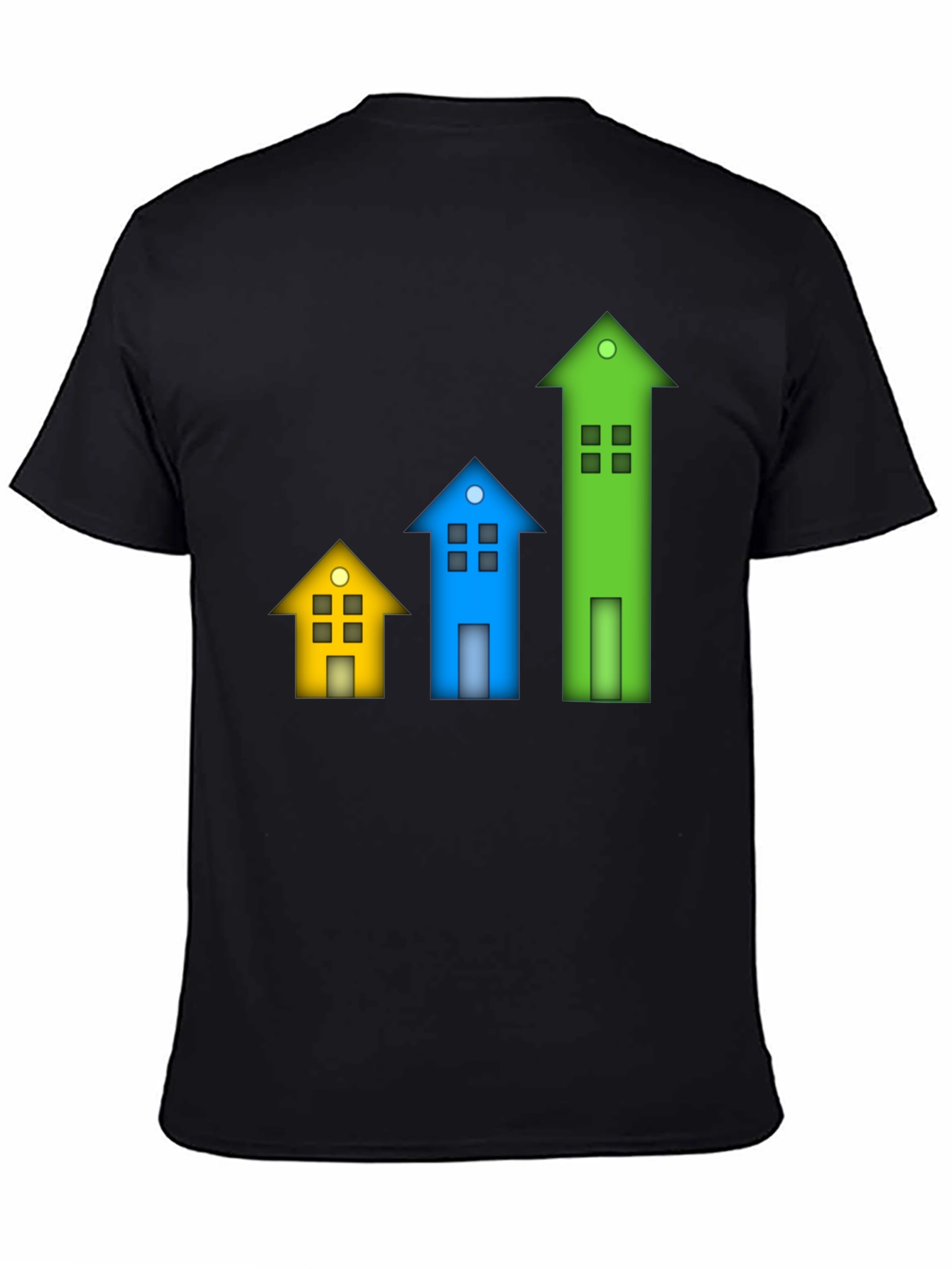 Colorful Growth House T-Shirt