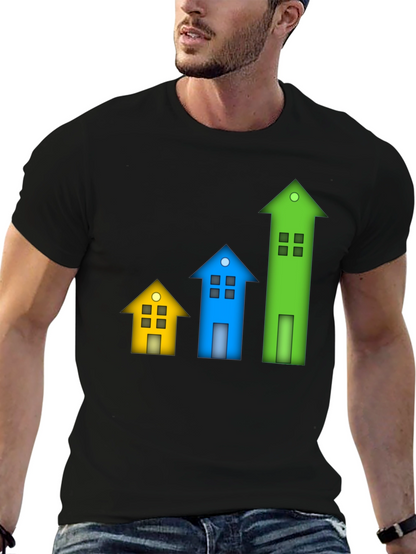 Colorful Growth House T-Shirt