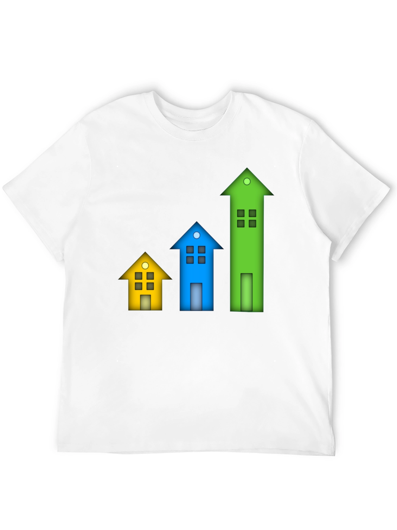 Colorful Growth House T-Shirt