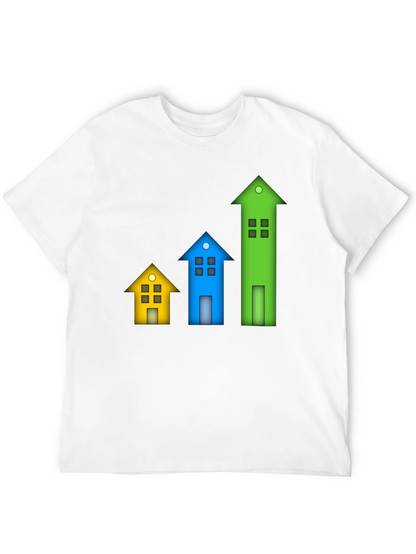 Colorful Growth House T-Shirt