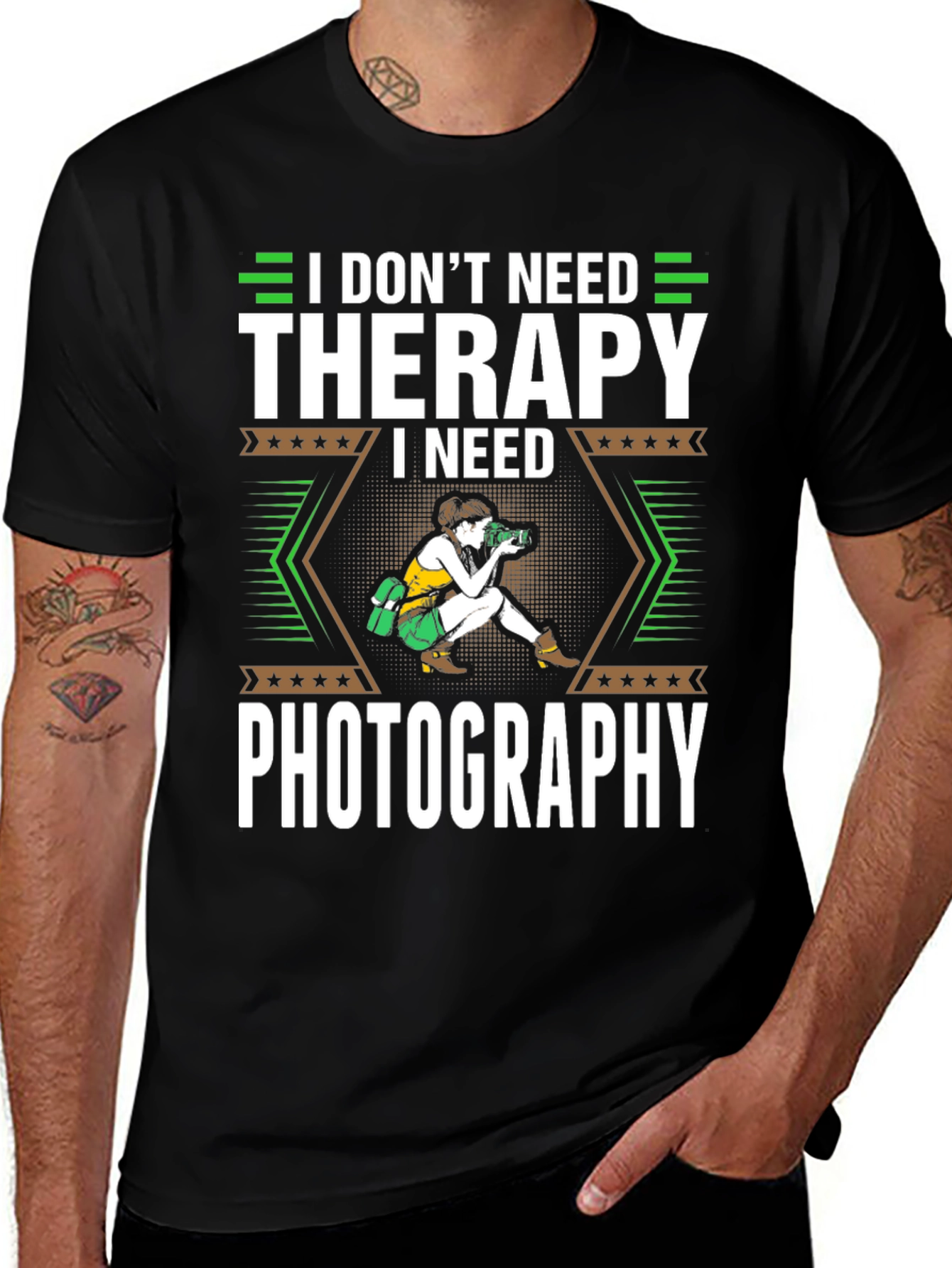 I Dont Need Therapy I Need Photography T-Shirt