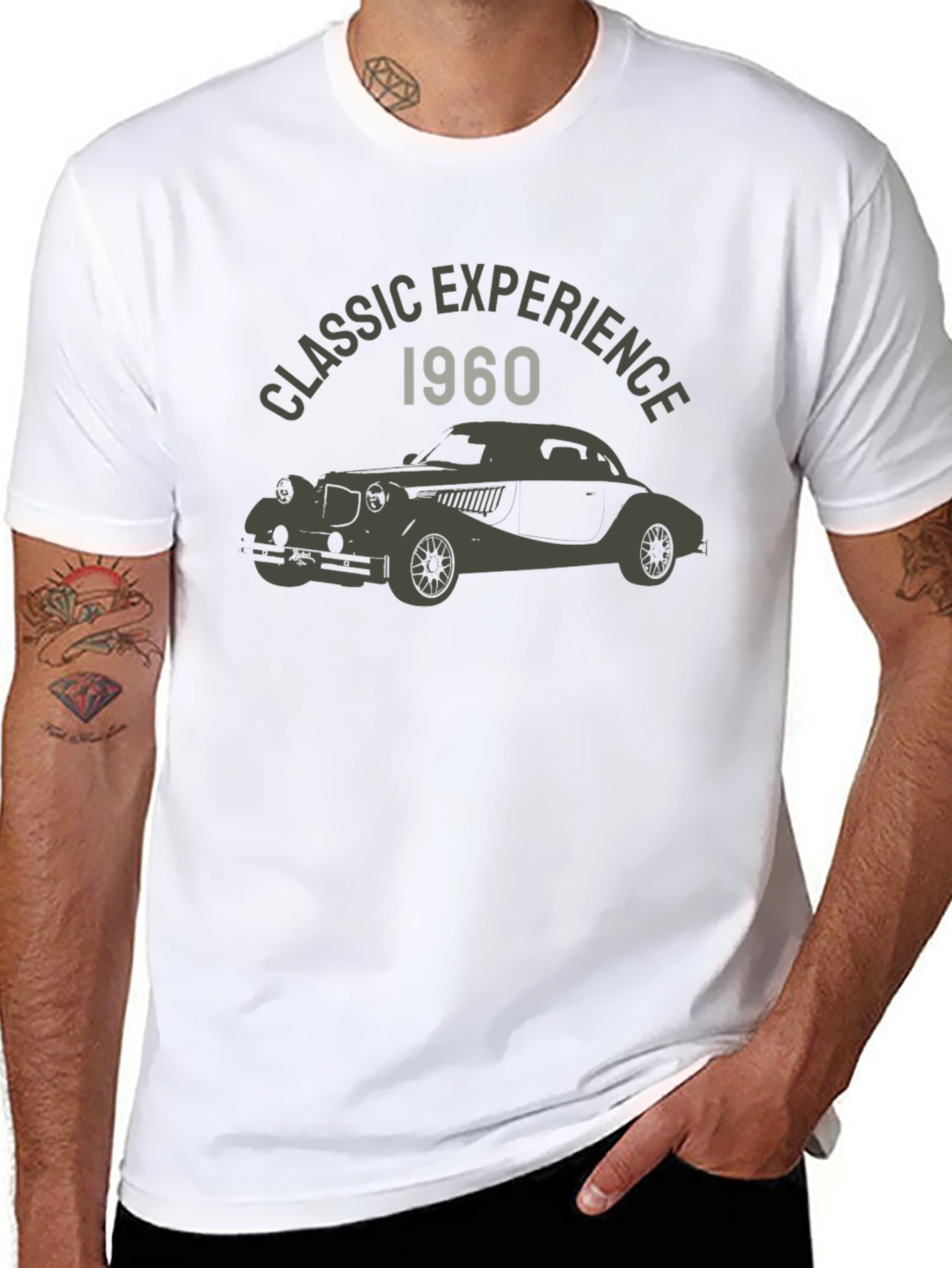 Classic Experience 1960 Car Graphic T-Shirt