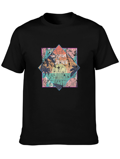 Retro Sunset Beach T-Shirt
