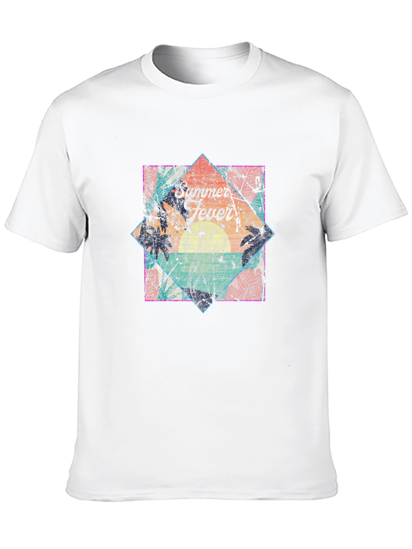Retro Sunset Beach T-Shirt