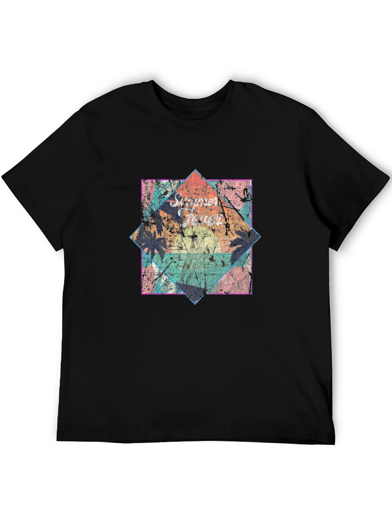 Retro Sunset Beach T-Shirt