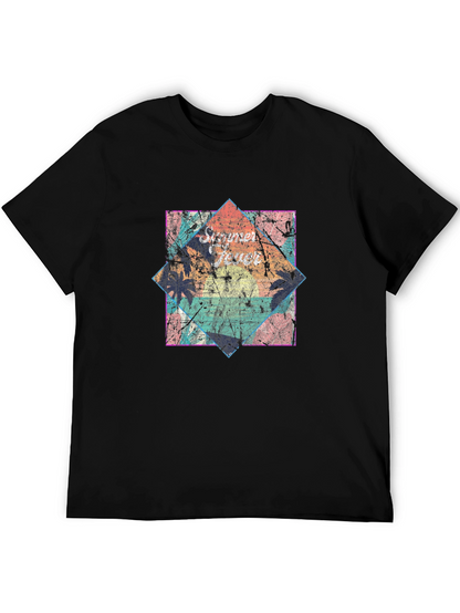 Retro Sunset Beach T-Shirt