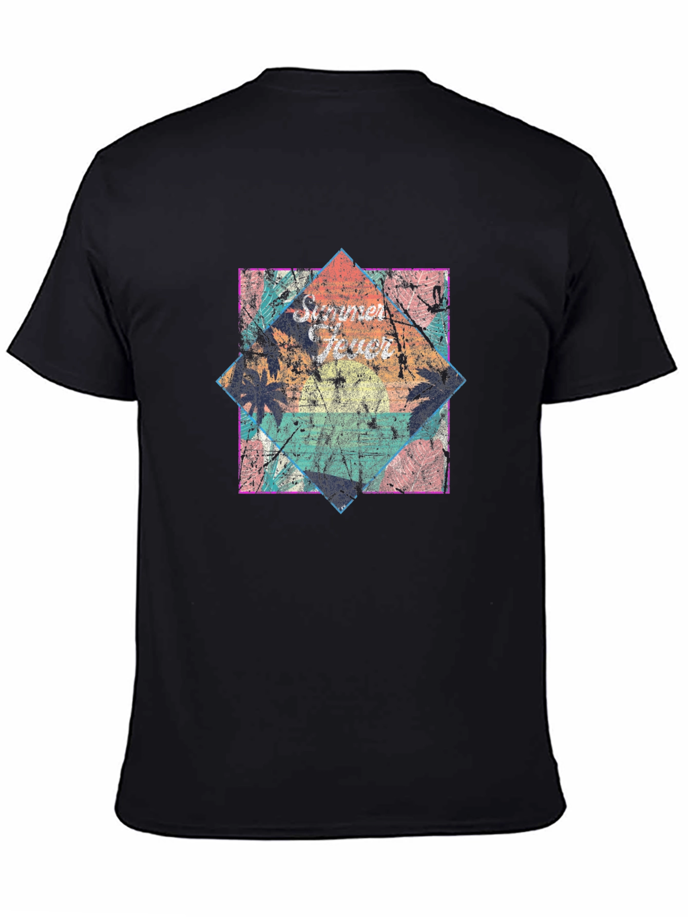 Retro Sunset Beach T-Shirt