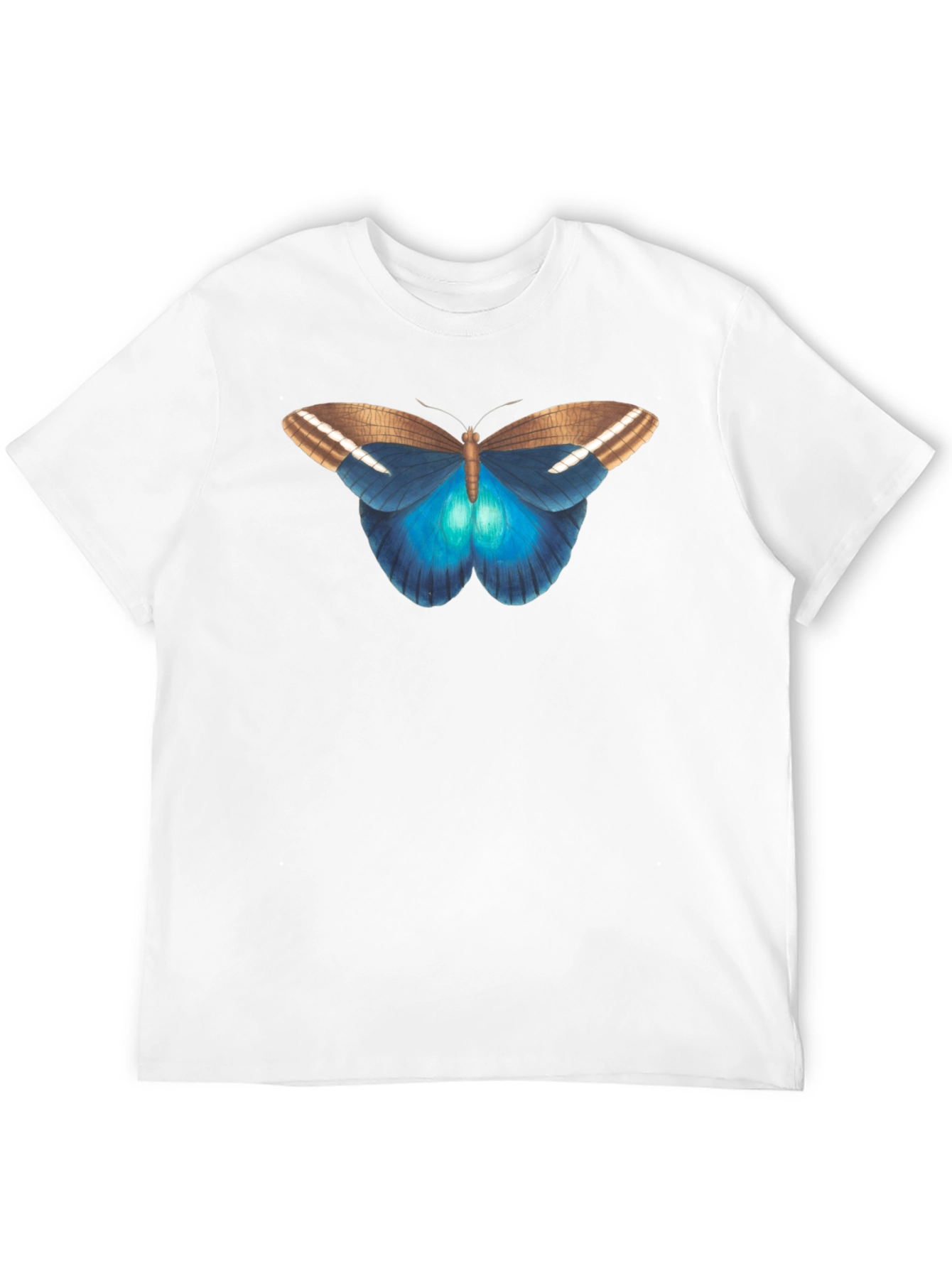 Butterfly Graphic Tee - Stylish Black T-Shirt