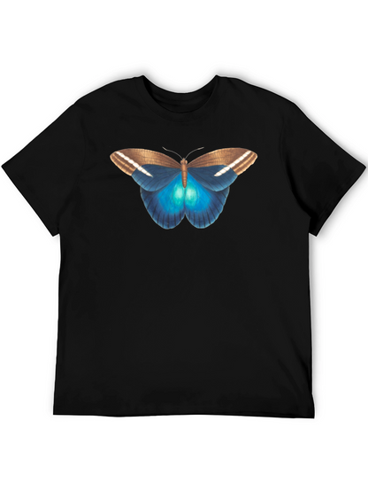 Butterfly Graphic Tee - Stylish Black T-Shirt