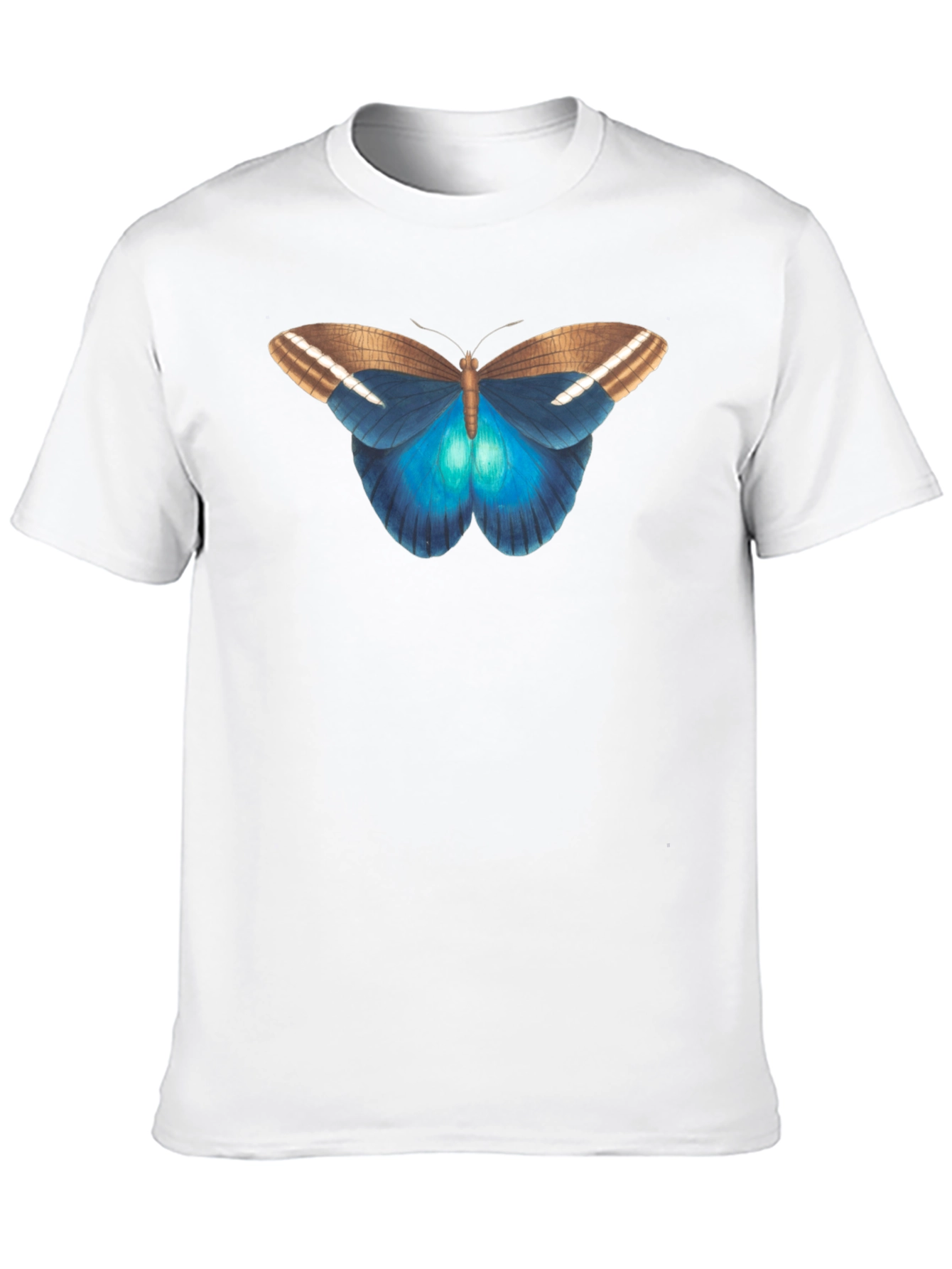 Butterfly Graphic Tee - Stylish Black T-Shirt
