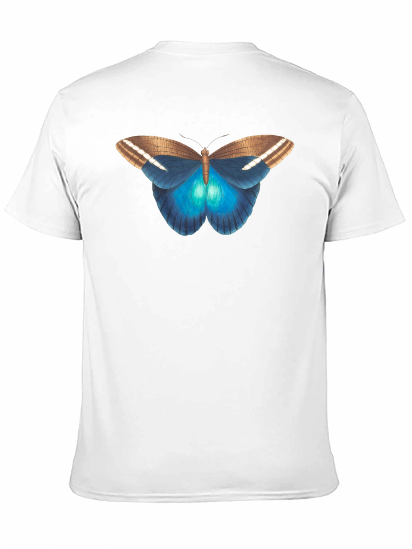 Butterfly Graphic Tee - Stylish Black T-Shirt