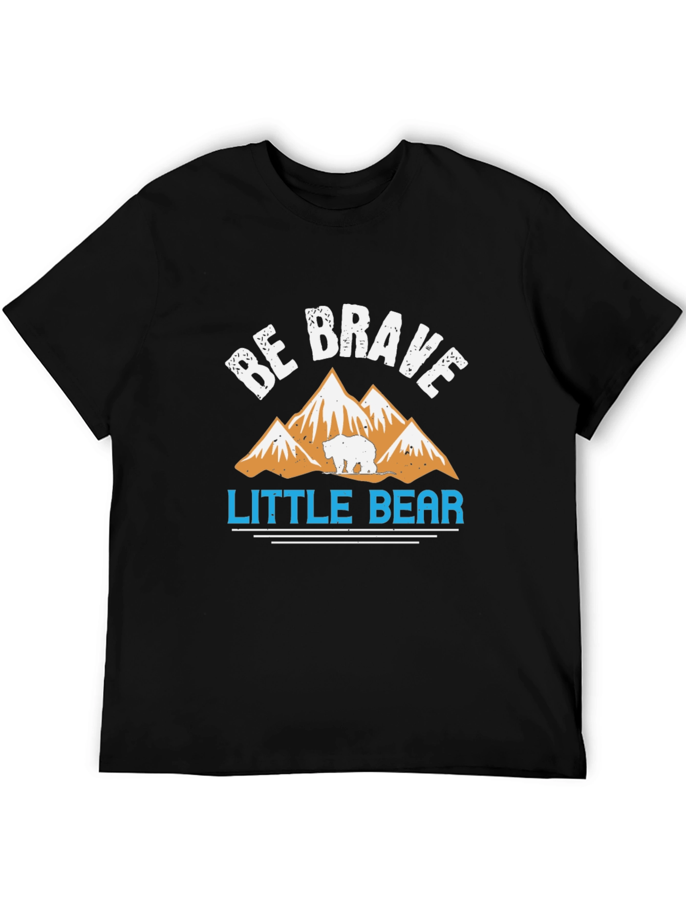 Be Brave Little Bear Graphic T-Shirt