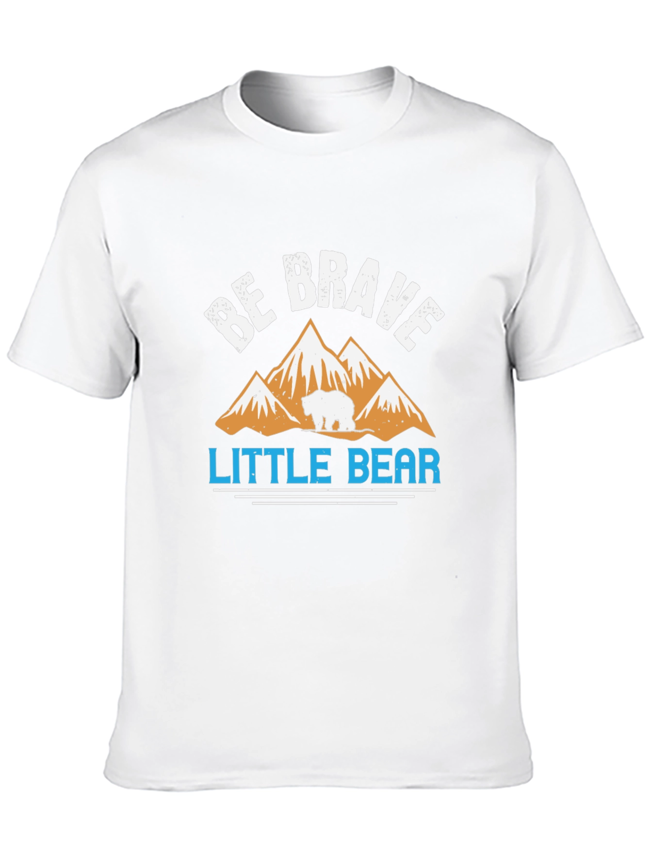 Be Brave Little Bear Graphic T-Shirt