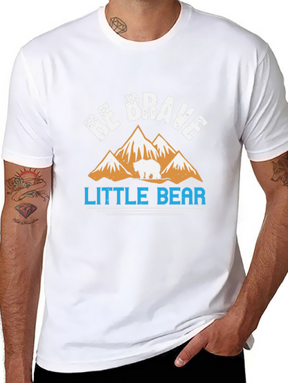 Be Brave Little Bear Graphic T-Shirt