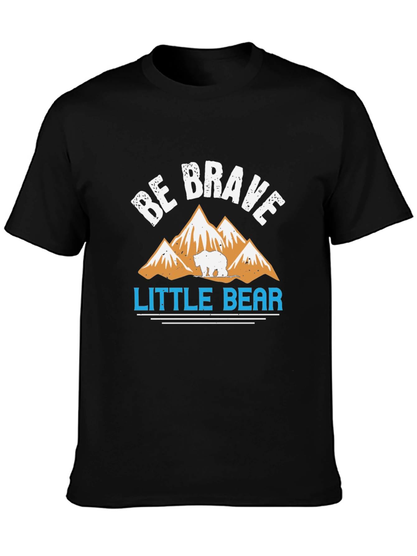 Be Brave Little Bear Graphic T-Shirt
