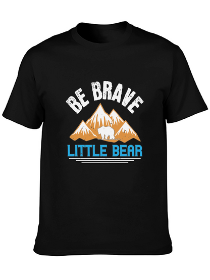 Be Brave Little Bear Graphic T-Shirt