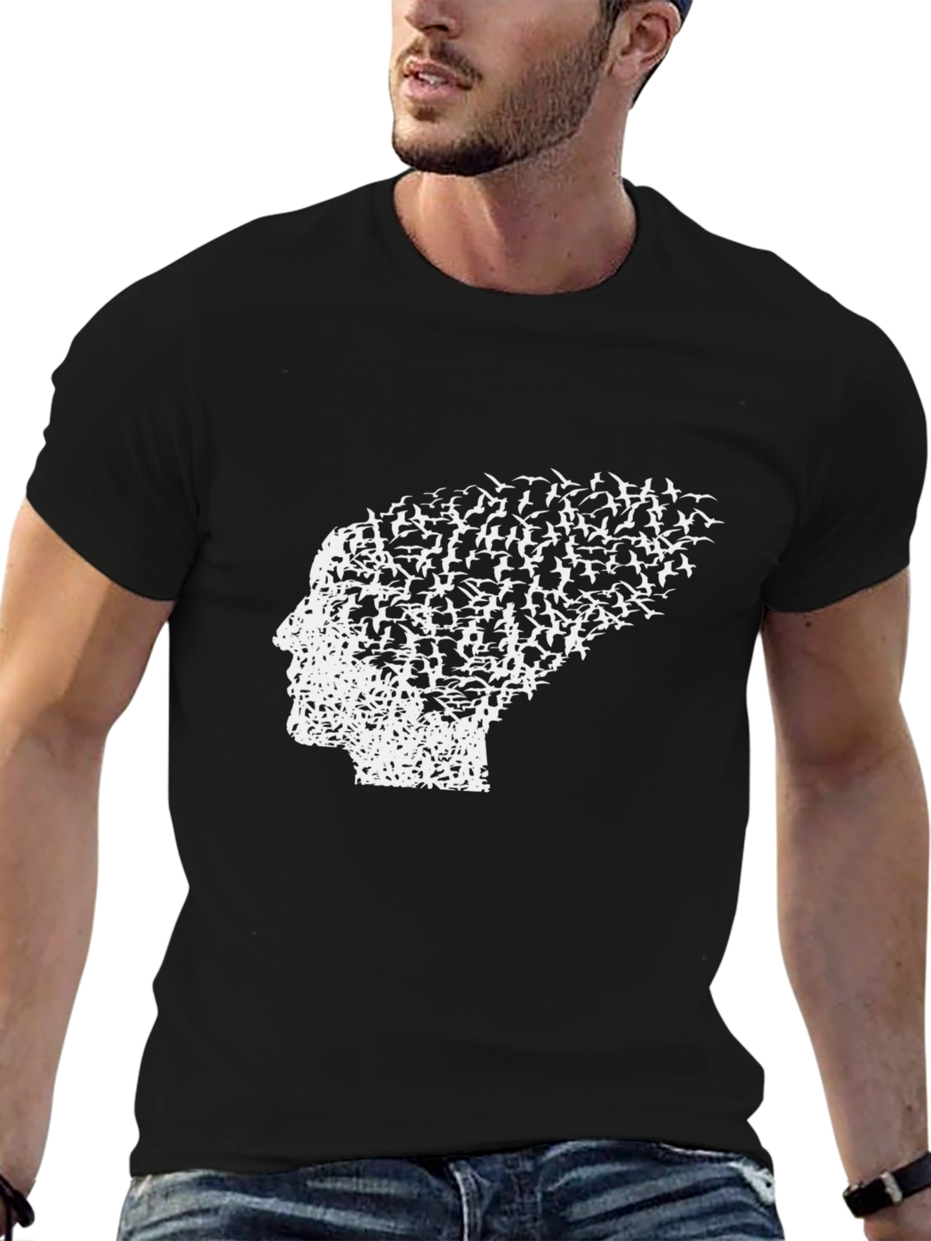 Birds Mind T-Shirt - Unique Graphic Tee