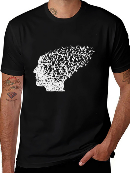Birds Mind T-Shirt - Unique Graphic Tee
