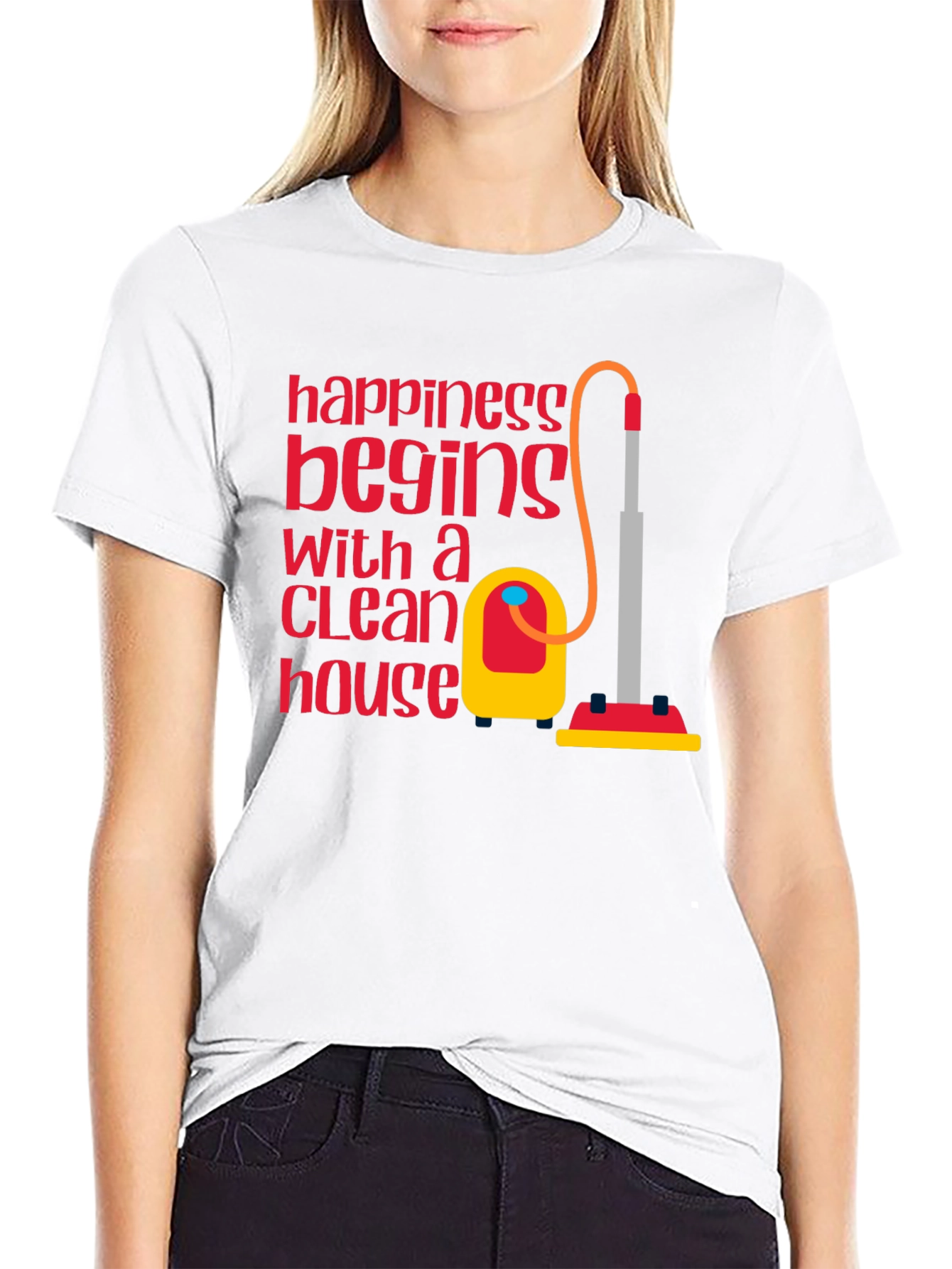 Clean House Happiness T-Shirt