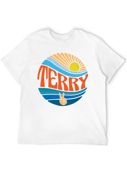 Terry Retro T-Shirt Groovy 70s Style