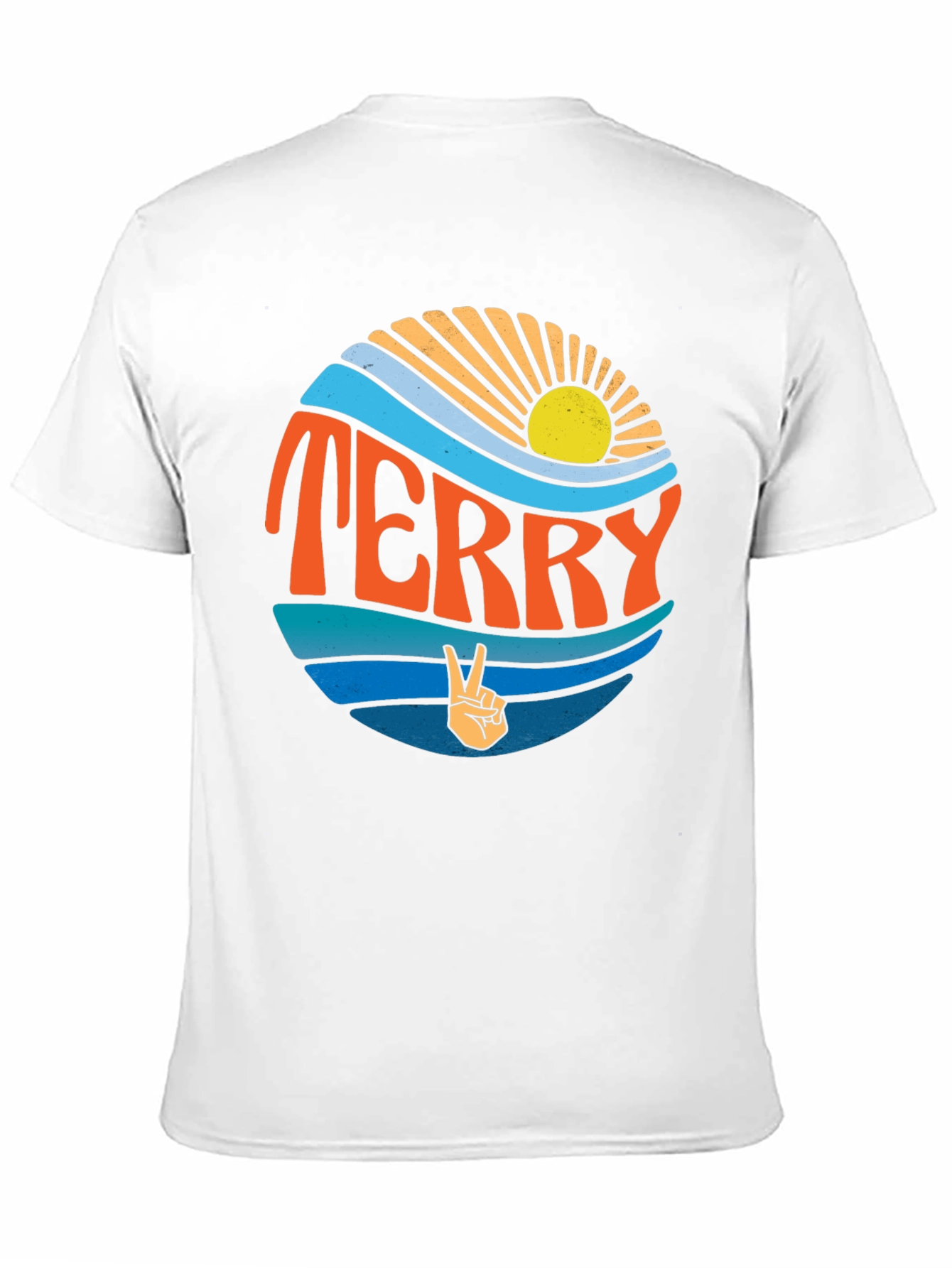 Terry Retro T-Shirt Groovy 70s Style