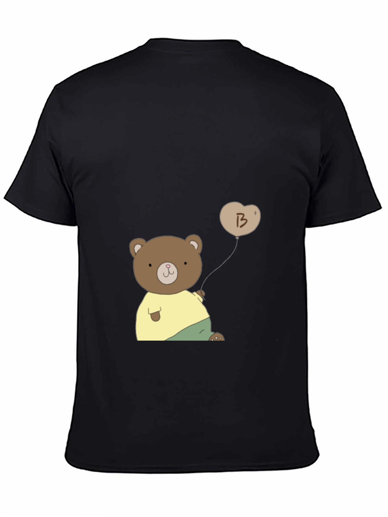 Cute Bear with Balloon Graphic Tee