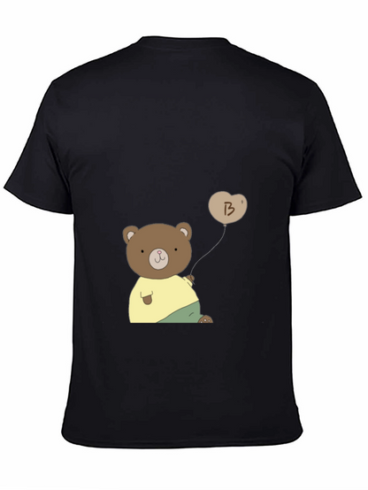 Cute Bear with Balloon Graphic Tee