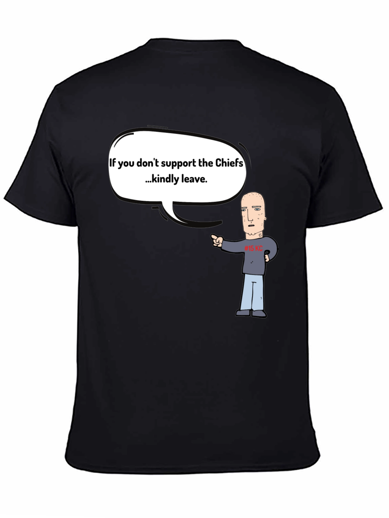 Chiefs Fan T-Shirt - Support the Team!