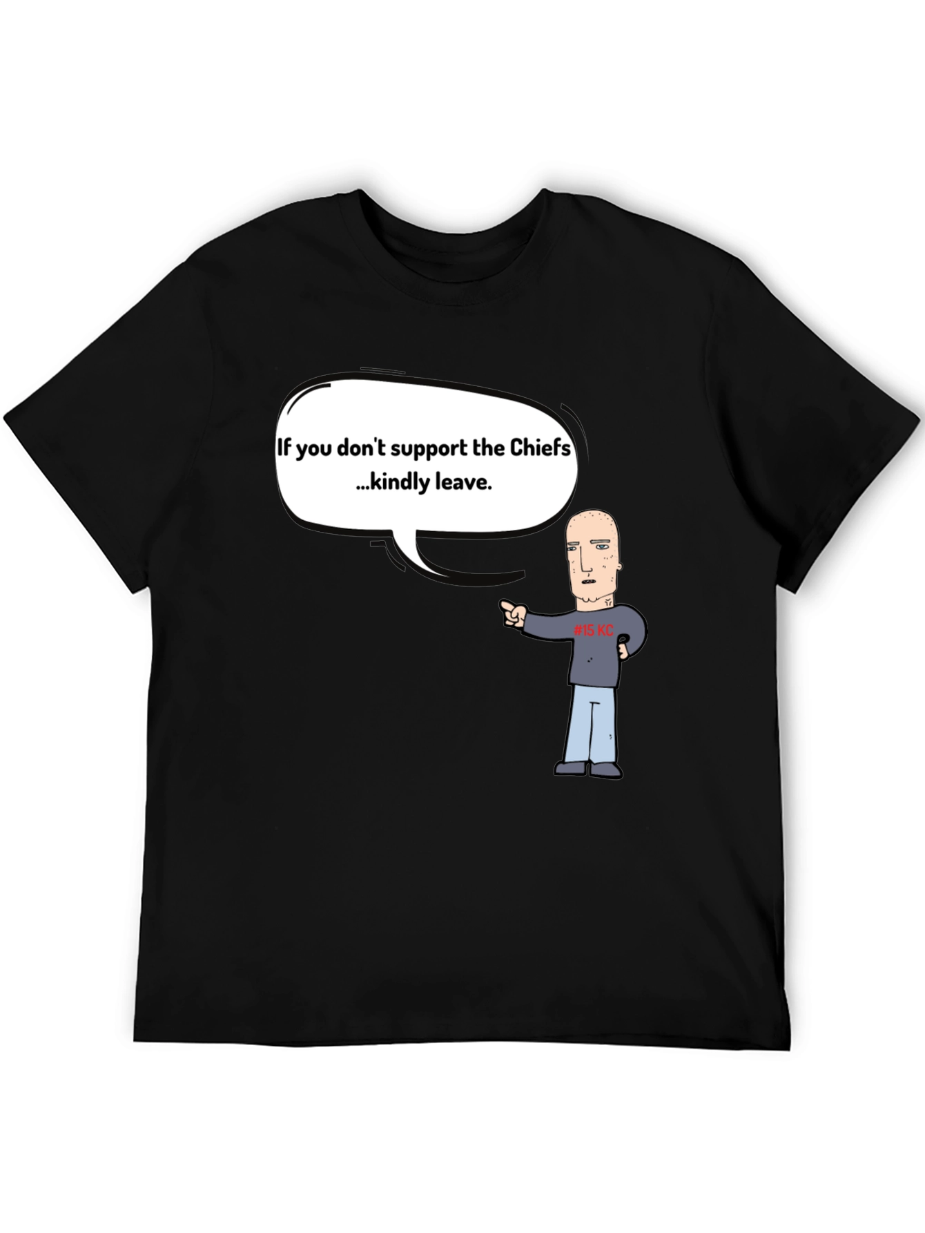 Chiefs Fan T-Shirt - Support the Team!