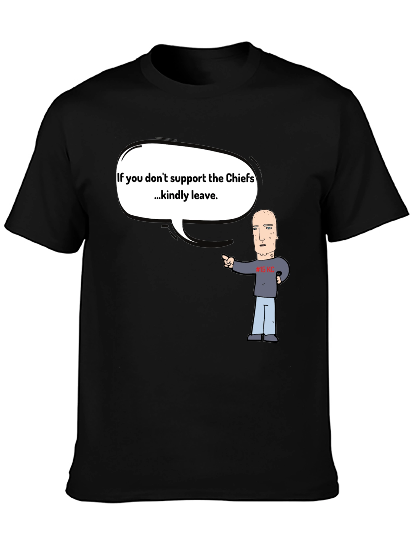 Chiefs Fan T-Shirt - Support the Team!