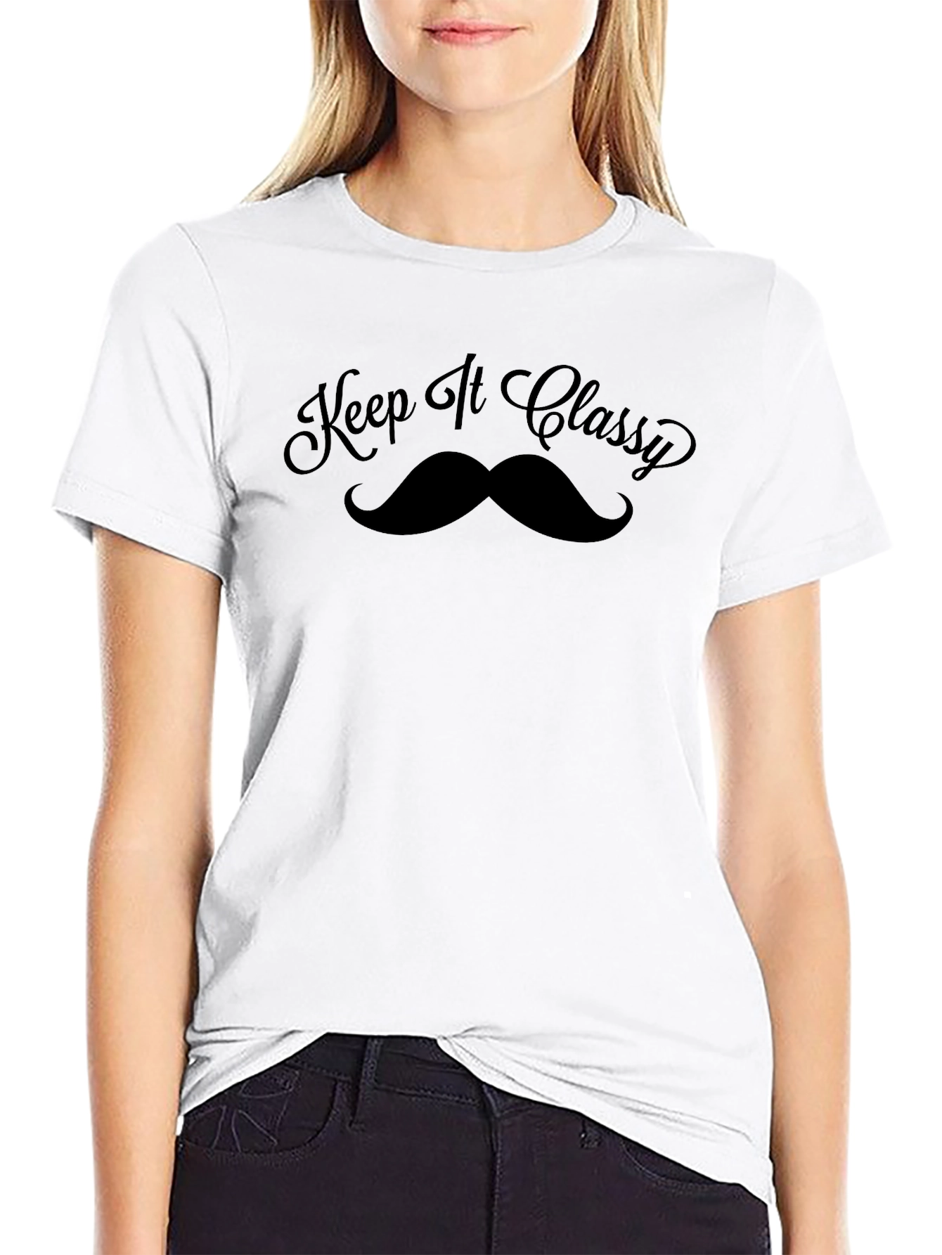 Keep It Classy Mustache T-Shirt