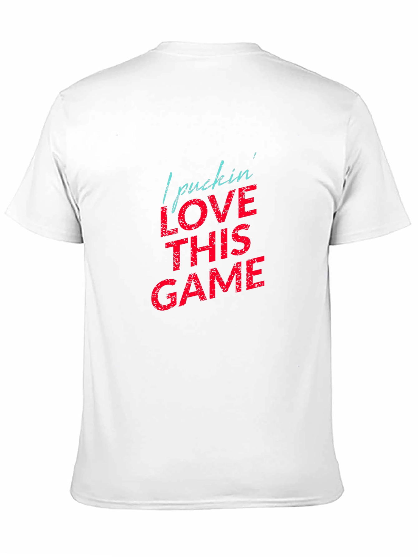 Hockey Fan T-Shirt - I Pucking Love This Game