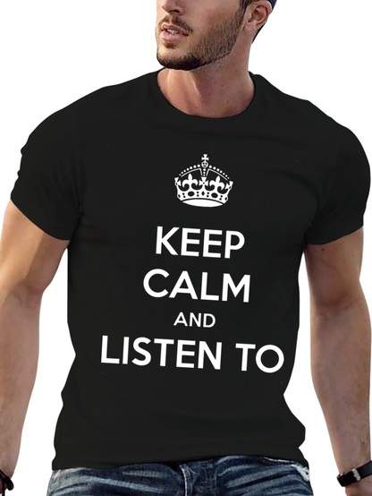 Keep Calm T-Shirt - Funny Slogan Tee