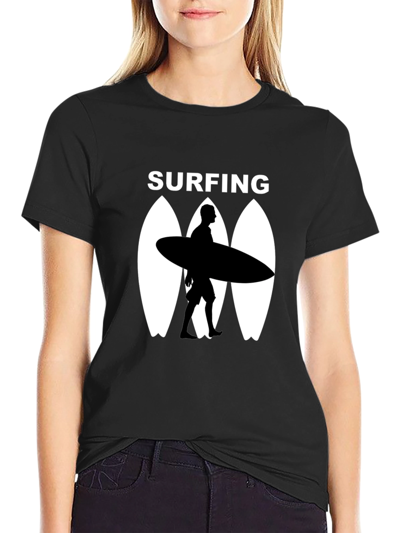 Surfing Silhouette T-Shirt