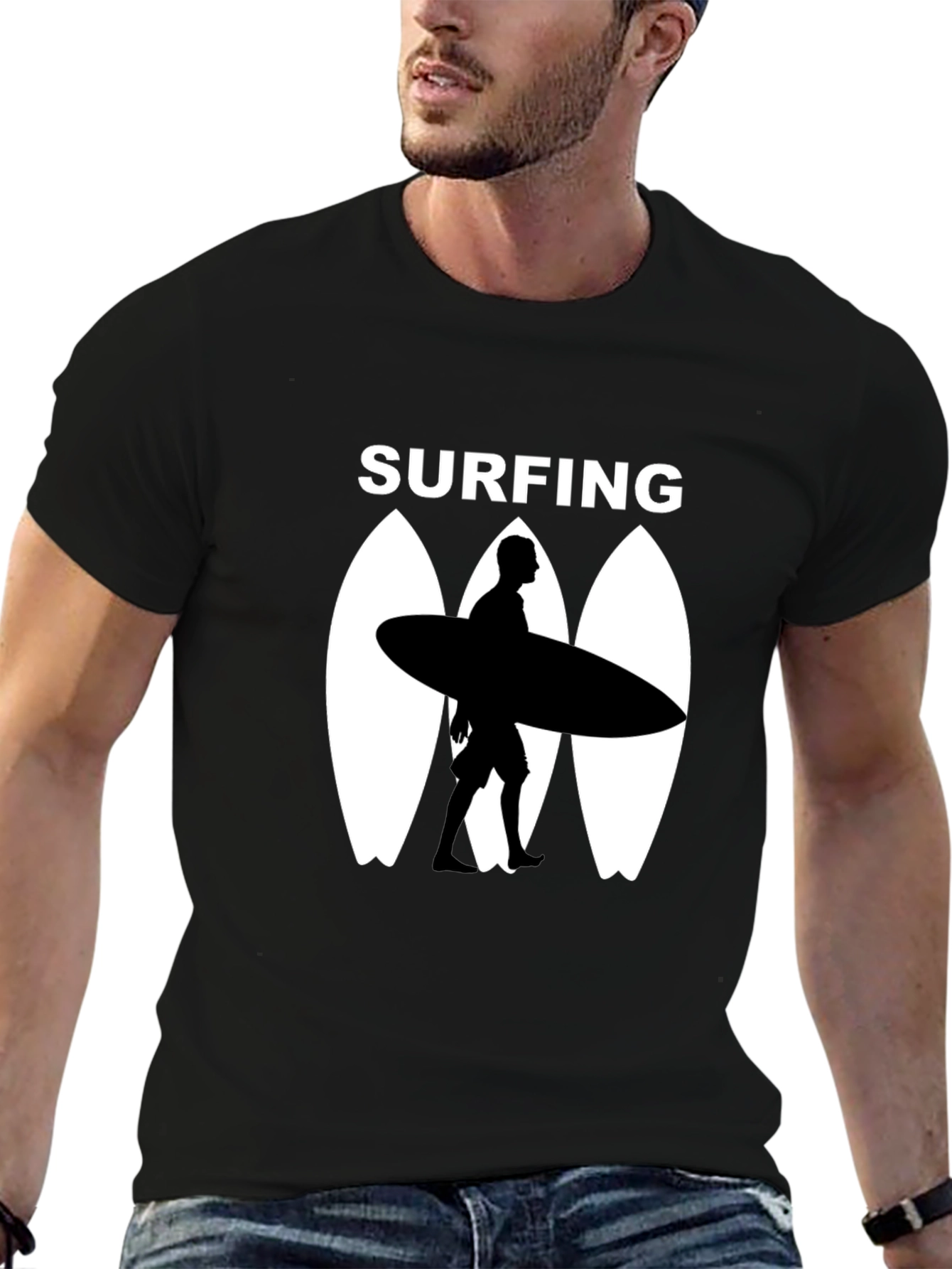 Surfing Silhouette T-Shirt