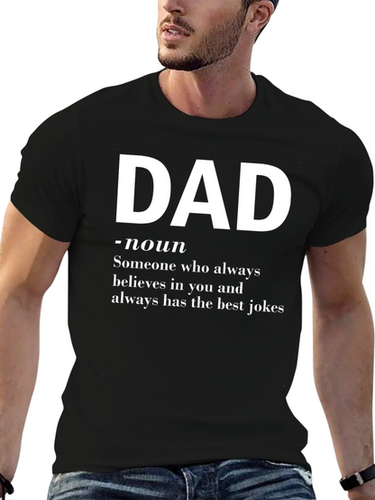 Dad Definition T-Shirt - Best Jokes Believes in You
