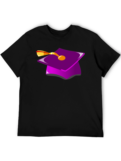 Graduation Cap Graphic T-Shirt