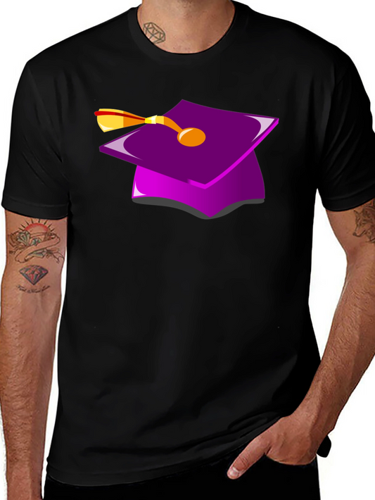 Graduation Cap Graphic T-Shirt