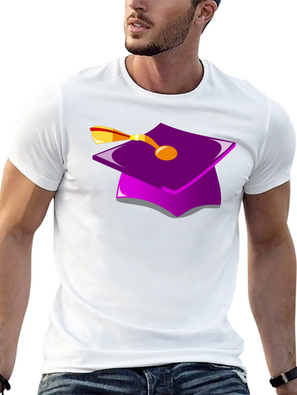 Graduation Cap Graphic T-Shirt