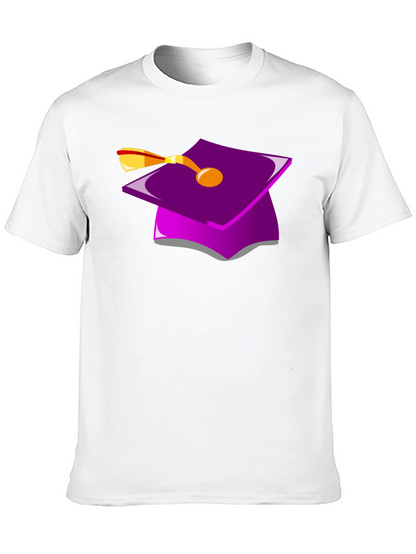 Graduation Cap Graphic T-Shirt