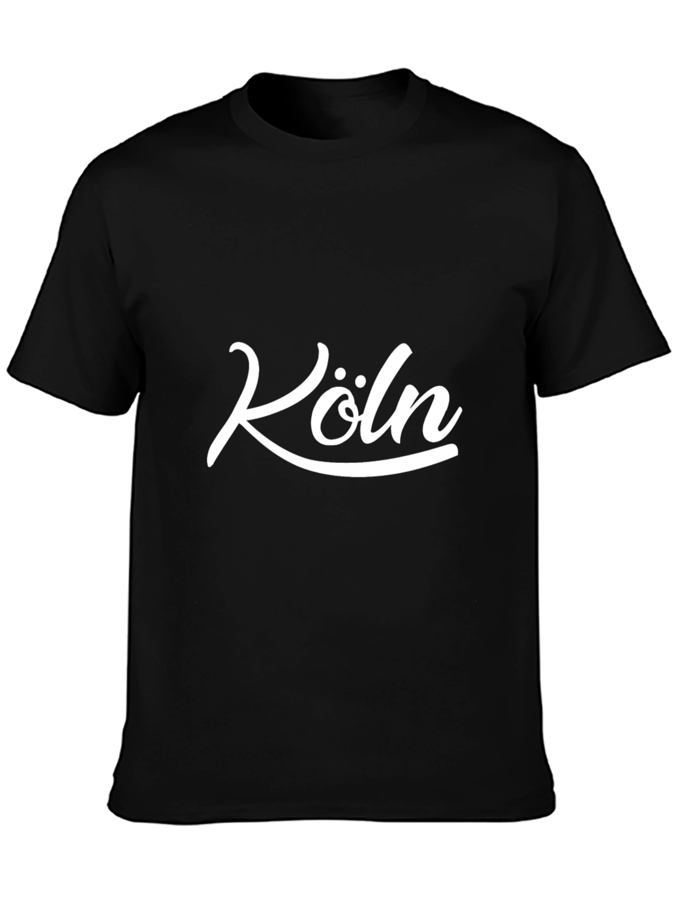 Köln Graphic Black T-Shirt - City Pride Tee
