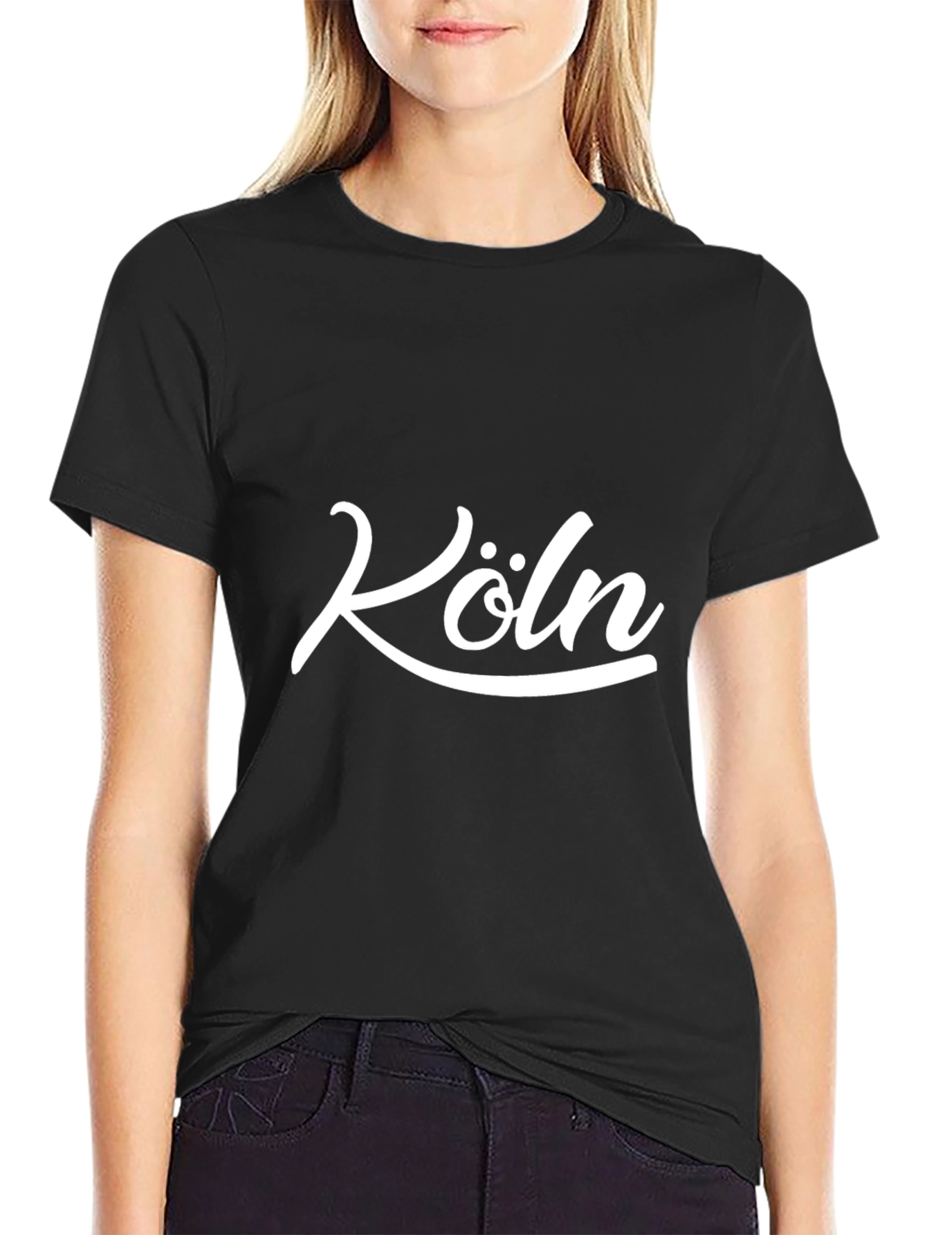 Köln Graphic Black T-Shirt - City Pride Tee