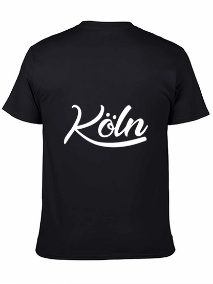 Köln Graphic Black T-Shirt - City Pride Tee