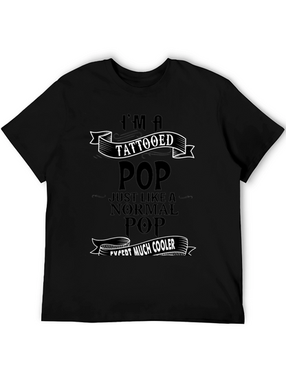 Tattooed Pop T-Shirt - Cool Dad Tee