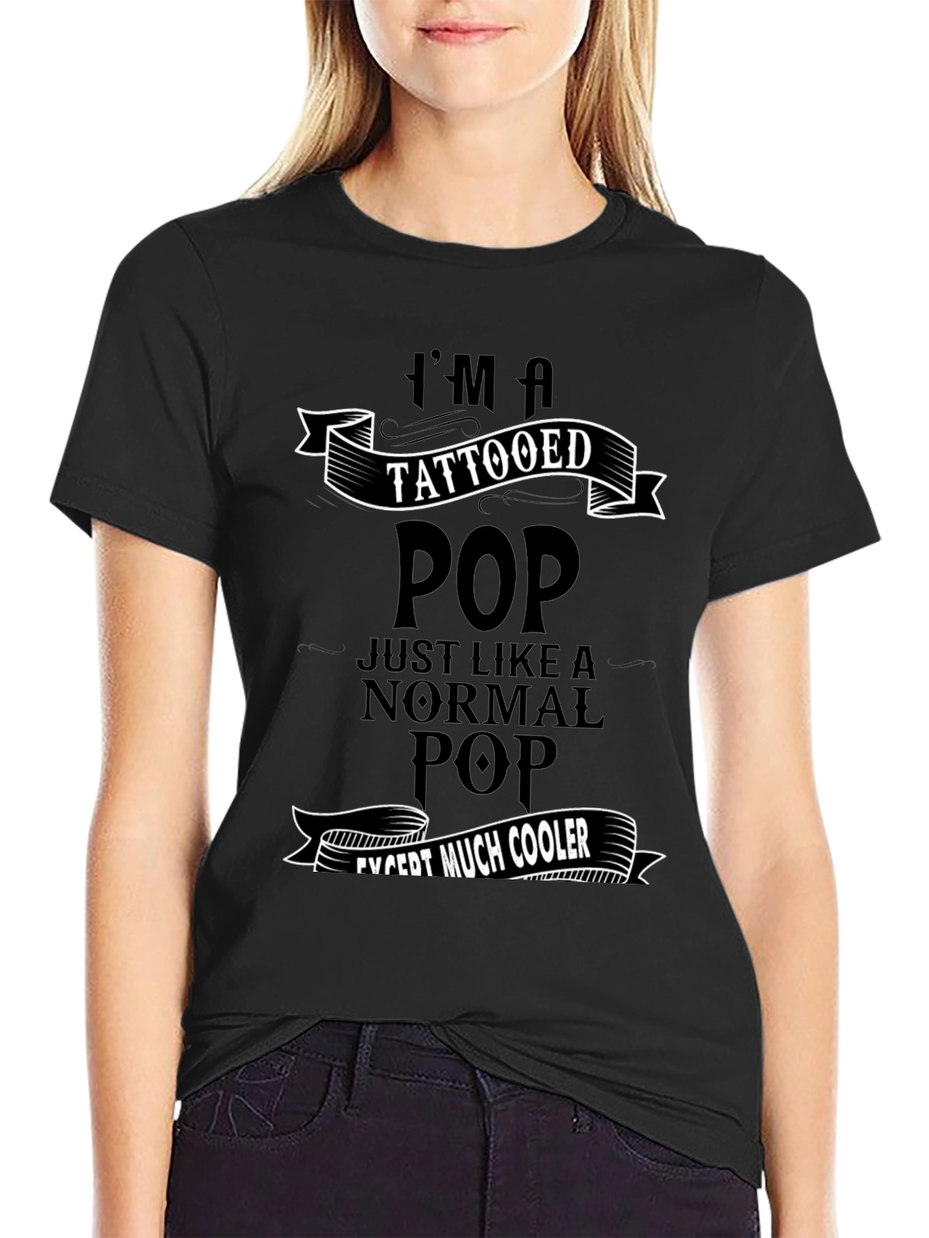 Tattooed Pop T-Shirt - Cool Dad Tee
