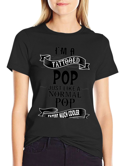Tattooed Pop T-Shirt - Cool Dad Tee